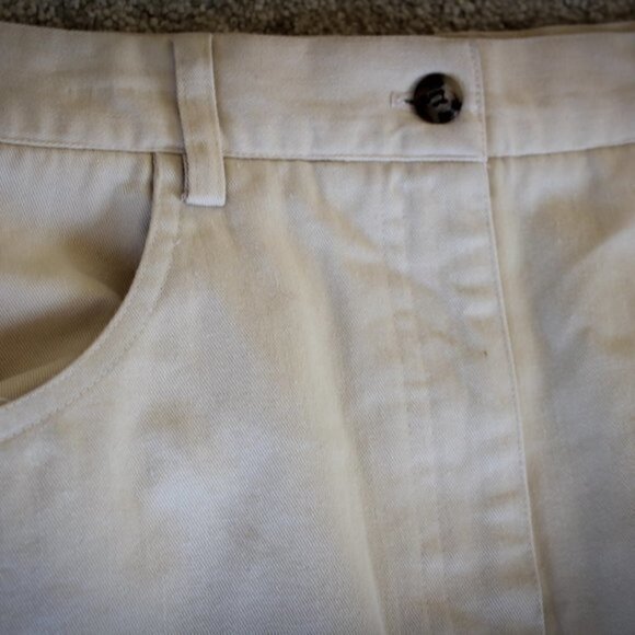 NWT Saks skirt tan in color size 10 column dressing - Picture 6 of 7